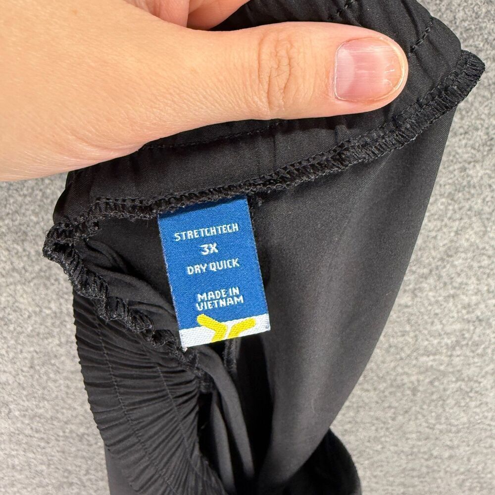 Old Navy Activewear Track Pants Women 3X Plus Black High Rise Skinny Stretch - Picture 4 of 6